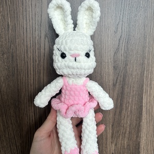 Horgolt amigurumi balerina nyuszi - Meska.hu