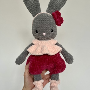 Amigurumi horgolt nyuszi - Meska.hu