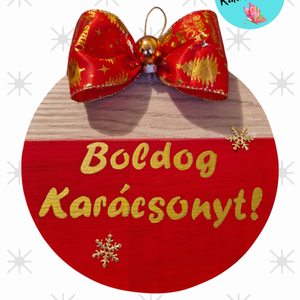 Karácsonyi ajtódísz 1. - otthon & életmód - dekoráció - ajtó- és ablak dekoráció - ajtódísz & kopogtató - Meska.hu