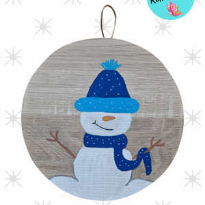 Hóember 2 - otthon & életmód - babaszoba, gyerekszoba - babaszoba dekoráció - Meska.hu