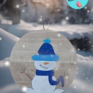 Hóember 2 - otthon & életmód - babaszoba, gyerekszoba - babaszoba dekoráció - Meska.hu