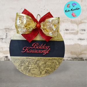 Karácsonyi ajtódísz 2. - otthon & életmód - dekoráció - ajtó- és ablak dekoráció - ajtódísz & kopogtató - Meska.hu