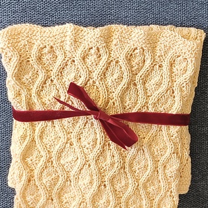 Egyedi kézzel kötött unisex baba takaró, Baba - mama, Babatakaró, gyerek pléd, Baba ágynemű, Kötés, MESKA