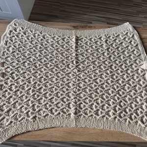 Egyedi kézzel kötött unisex baba takaró - baba - mama - baba ágynemű - babatakaró, gyerek pléd - Meska.hu