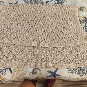 Egyedi kézzel kötött unisex baba takaró - baba - mama - baba ágynemű - babatakaró, gyerek pléd - Meska.hu