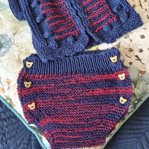 Bébi szett kisfiúnak  - baba - mama - babafotózás - szett újszülött fotózásra - Meska.hu