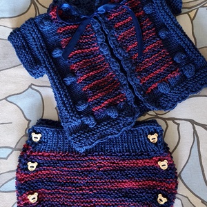 Bébi szett kisfiúnak  - Meska.hu