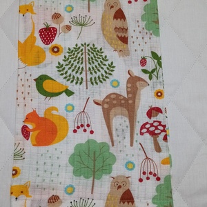  Textil pelenka - erdei mintás, Szépségápolás, Pelenka & Babaápolás, Pelenka, Varrás, MESKA