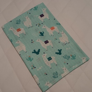 Textil pelenka - Láma mintás - Meska.hu