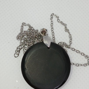 Pitypang magok kör alakú medálban - ékszer - nyaklánc - medál - Meska.hu