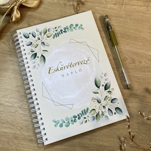 Esküvőtervező napló, Esküvő, Emlék & Ajándék, Vendégkönyv, Fotó, grafika, rajz, illusztráció, MESKA