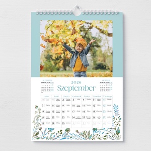 2026-os naptár. Személyre szabható 13 oldalas, színes, spirálozott, fényképes falinaptár.  - otthon & életmód - dekoráció - fali és függő dekoráció - falinaptár & öröknaptár - Meska.hu
