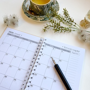 2026 Határidőnapló nőknek - otthon & életmód - papír, írószer - naptár & tervező - Meska.hu
