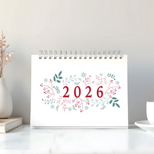 2026-os személyre szabható 13 oldalas, színes,  fényképes asztali naptár.  - otthon & életmód - dekoráció - fali és függő dekoráció - falinaptár & öröknaptár - Meska.hu