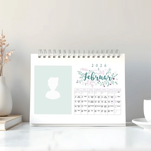2026-os személyre szabható 13 oldalas, színes,  fényképes asztali naptár.  - otthon & életmód - dekoráció - fali és függő dekoráció - falinaptár & öröknaptár - Meska.hu