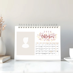 2026-os személyre szabható 13 oldalas, színes,  fényképes asztali naptár.  - otthon & életmód - dekoráció - fali és függő dekoráció - falinaptár & öröknaptár - Meska.hu