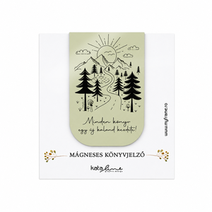 Új kaland-Mágneses könyvjelző - könyv & zene - könyvjelző - Meska.hu