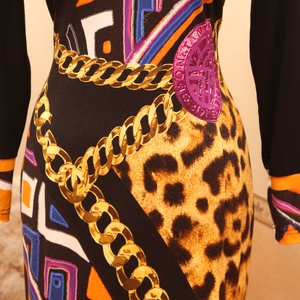 Láncmintás, egzotikus alkalmi ruha -  - Meska.hu