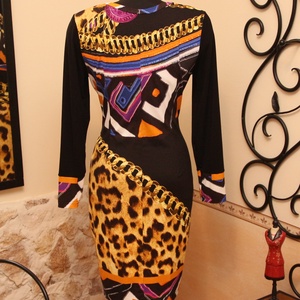 Láncmintás, egzotikus alkalmi ruha -  - Meska.hu