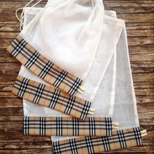 Burberry kockás öko tasak szett 4 darabos XL -  - Meska.hu