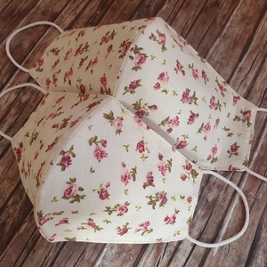 Anya -lánya, testvér virágos kétrétegű arcmaszk, maszk szett - női - női - Meska.hu