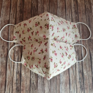 Anya -lánya, testvér virágos kétrétegű arcmaszk, maszk szett - női - női - Meska.hu