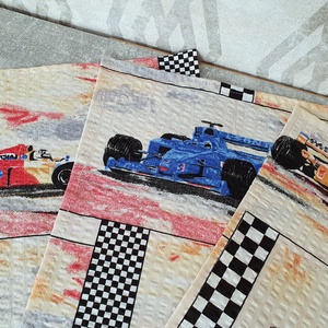  Forma 1  szalvéta vagy zsebkendő szett - szépségápolás - egészségmegőrzési kellékek - Meska.hu