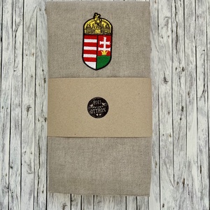 Magyarok kenyere hímzett lenvászon kenyeres zsák Zero Waste - táska & tok - bevásárlás & shopper táska - kenyeres zsák - Meska.hu
