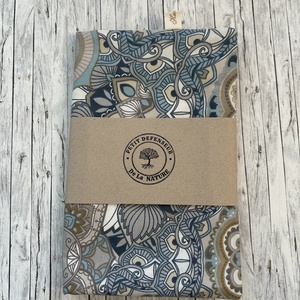 Mandala mintás pékárus, uzsonnás zsák -  Zero Waste - táska & tok - bevásárlás & shopper táska - kenyeres zsák - Meska.hu