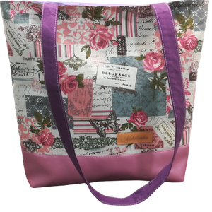 Mintás textil táska, shopper - Meska.hu