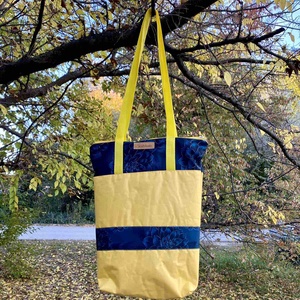 vízhatlan textil táska, shopper - Meska.hu