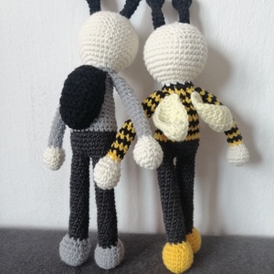 Bogyó és Babóca; Baltazár a méhecske és Vendel a szarvasbogár - játék & sport - plüssállat & játékfigura - más figura - Meska.hu