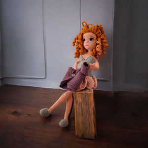 Holrgolt öltöztetős baba - játék & sport - baba & babaház - öltöztethető baba - Meska.hu