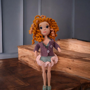 Holrgolt öltöztetős baba - játék & sport - baba & babaház - öltöztethető baba - Meska.hu