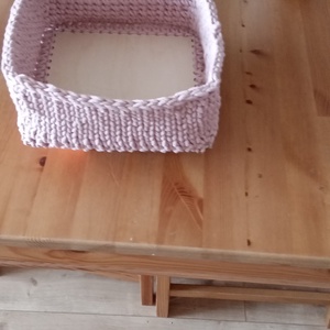 Kicsi horgolt kosár 02 - Meska.hu
