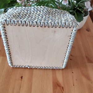 Nagy horgolt kosár 01 - táska & tok - kosár - Meska.hu