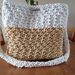 Horgolt táska - Meska.hu