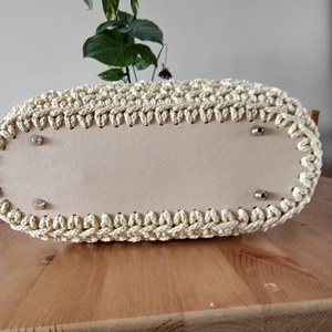 Horgolt táska - táska & tok - kézitáska & válltáska - kézitáska - Meska.hu