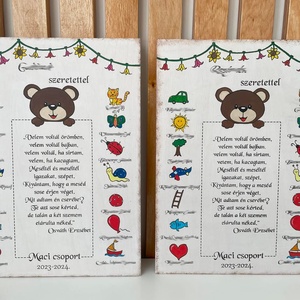 Ballagási búcsúztató tábla - otthon & életmód - dekoráció - dísztárgy - Meska.hu