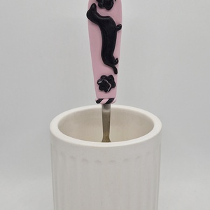Tacsis polymer clay kanál - otthon & életmód - konyhafelszerelés, tálalás - tálalás - kanál & villa - Meska.hu