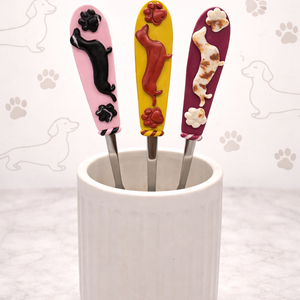 Tacsis polymer clay kanál - otthon & életmód - konyhafelszerelés, tálalás - tálalás - kanál & villa - Meska.hu