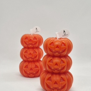 Halloween tök gyertya - otthon & életmód - gyertya, illat, aroma - aromalámpa - Meska.hu