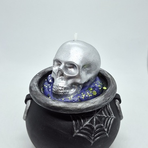 Halloween gyertya - otthon & életmód - gyertya, illat, aroma - aromalámpa - Meska.hu