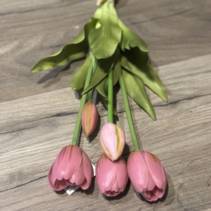 Prémium gumi tulipán ,tömör virág fej , mályva  - otthon & életmód - dekoráció - virágdísz és tartó - váza - Meska.hu