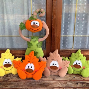 Őszi dekoráció tök - otthon & életmód - dekoráció - halloween - halloweeni figurák - Meska.hu