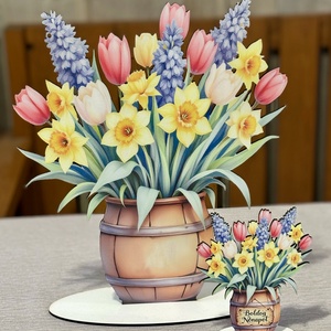 Nőnapi tavasz virágok  - otthon & életmód - virágdekoráció - virágdíszek - asztali virágdísz - Meska.hu