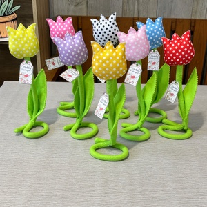 Nőnapi textil  álló tulipánok  - Meska.hu