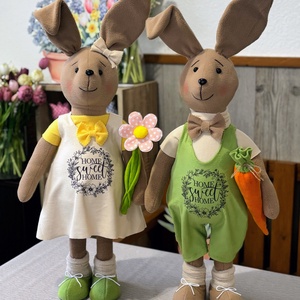 Álló húsvéti nyuszi - kellékek & szerszámok - dekorációs kellékek - figurák - Meska.hu