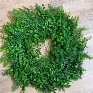 Műzőld kopogtató 45 cm , Kellékek & szerszámok, Dekorációs kellékek, Koszorú, koszorúalap, , Műzöld kopogtató alap , amit díszíthetsz , de akár így ahogy van is megállja a helyét bárhol . Mére..., MESKA