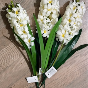 Jácint szálas selyem - otthon & életmód - virágdekoráció - virágdíszek - asztali virágdísz - Meska.hu